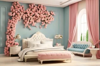 A decorated room