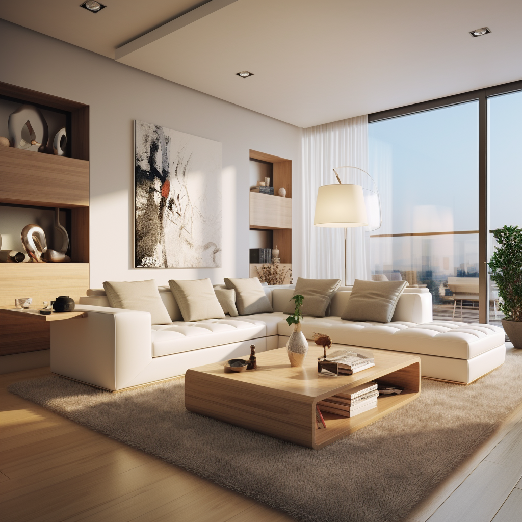 Living room design ideas with simple tricks & technique