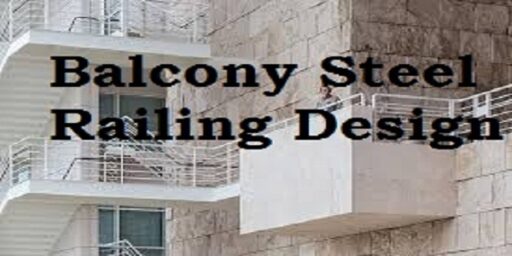 Balcony steel railing design how looks like