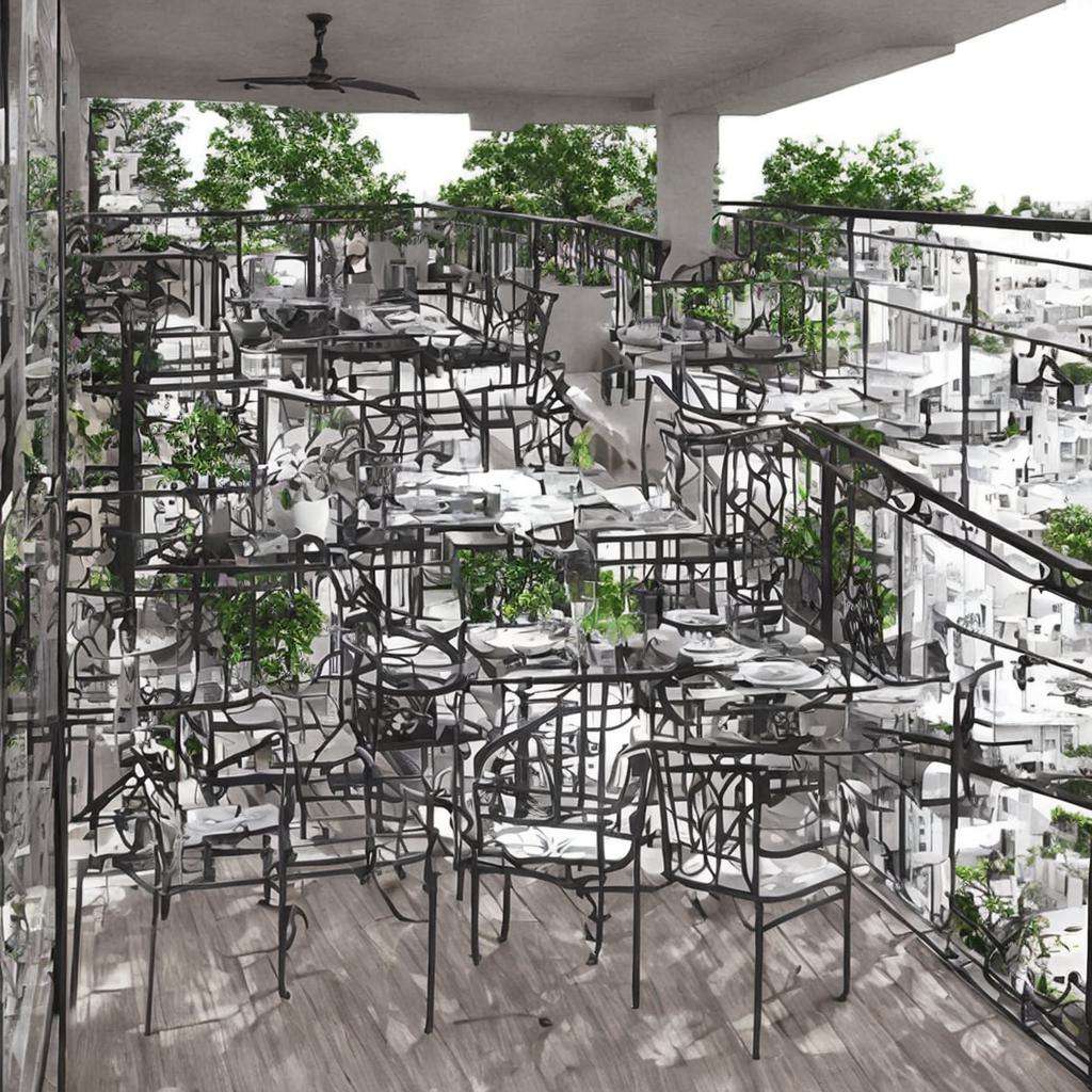 modern grill design for balcony