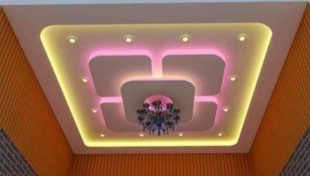modern POP plus minus design for bedroom 2
