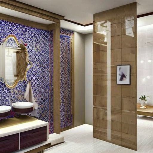 Indian bathroom design without bathtub