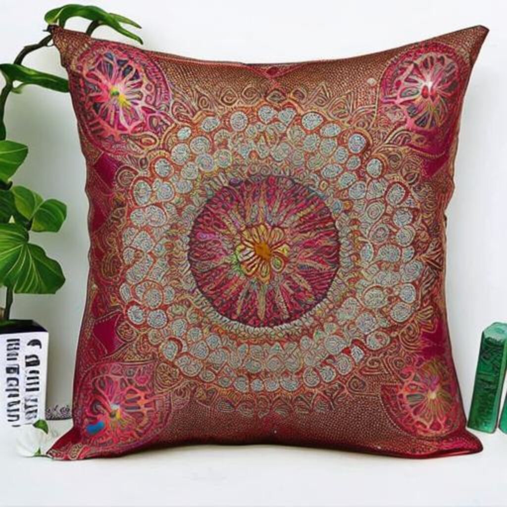 Luxurious Silk Cushion Covers for Indian ethnic