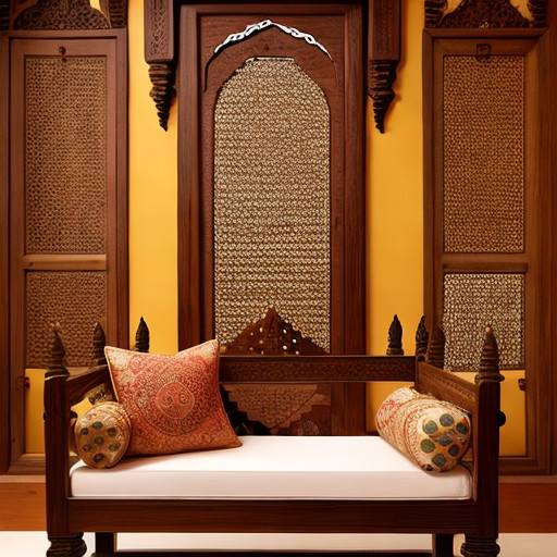 Unique craftsmanship in traditional Indian furnishings