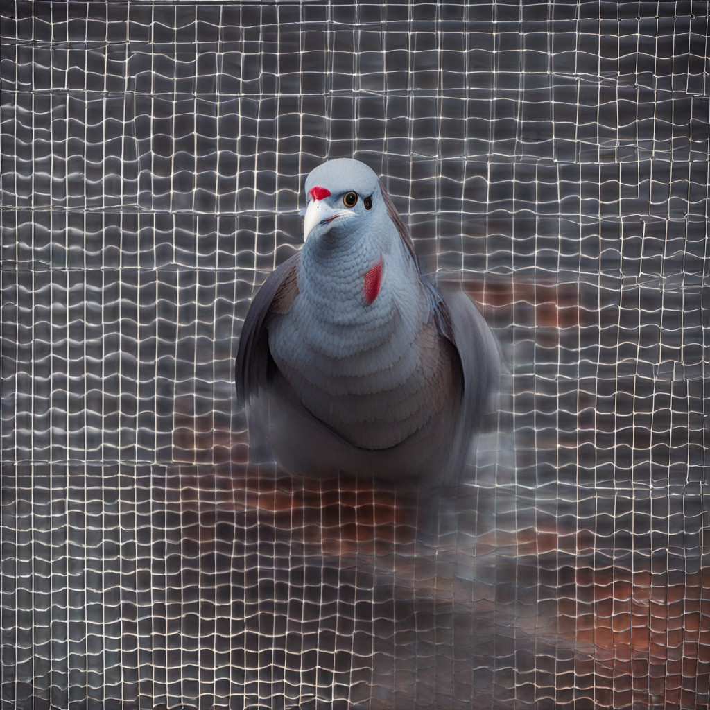 pigeon protection safety net uses