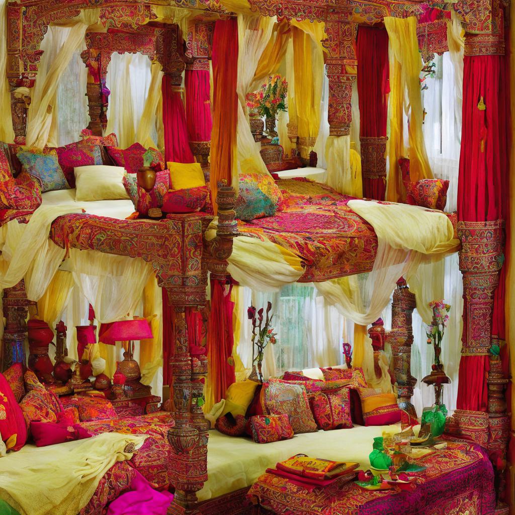 Colors and textiles for a vibrant ambiance