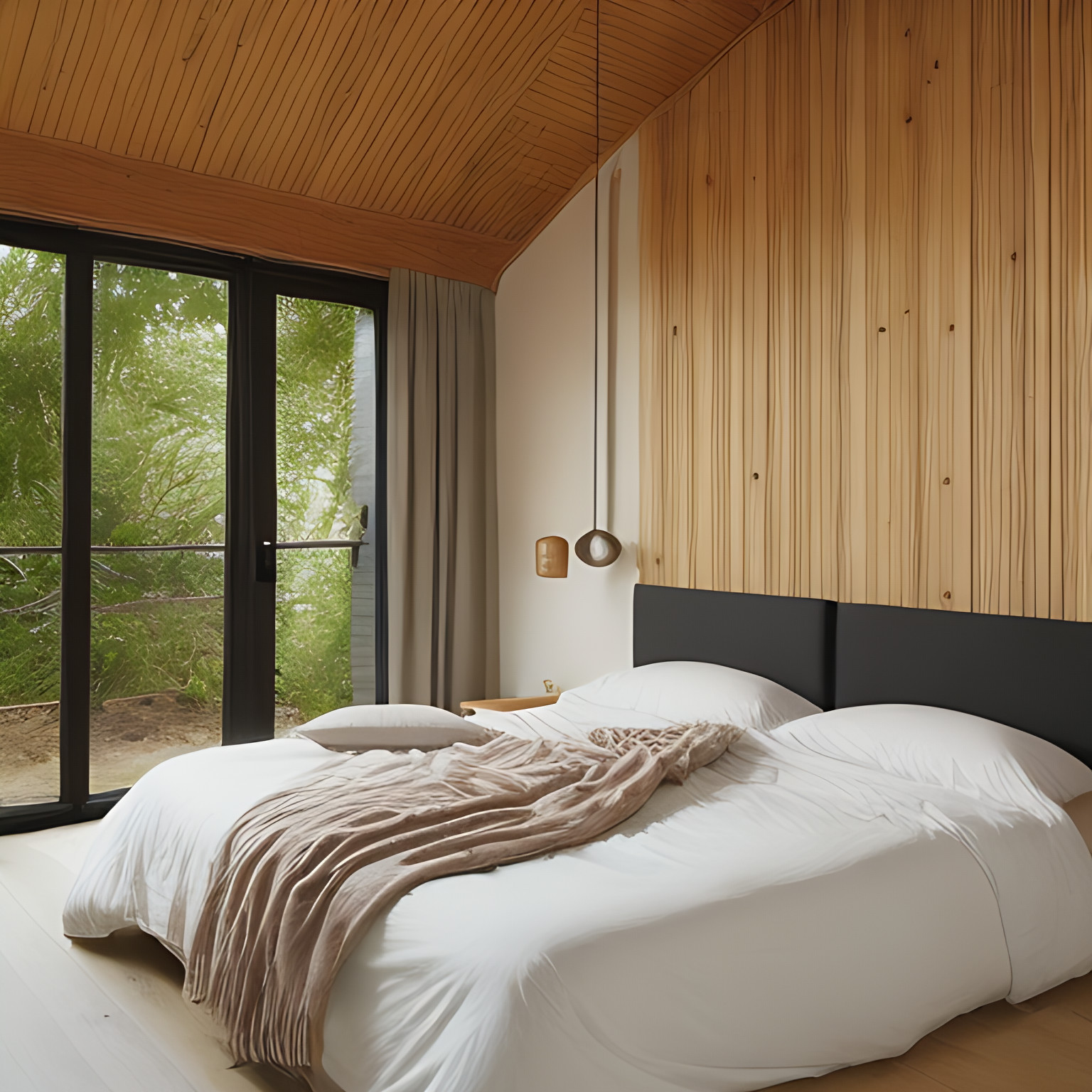 Sustainable and eco-friendly bedroom design