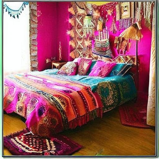 Bohemian-Style Indian Bedroom Decor ideas