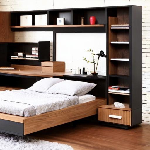 multifunctional furniture for Creative storage solutions for bedrooms 