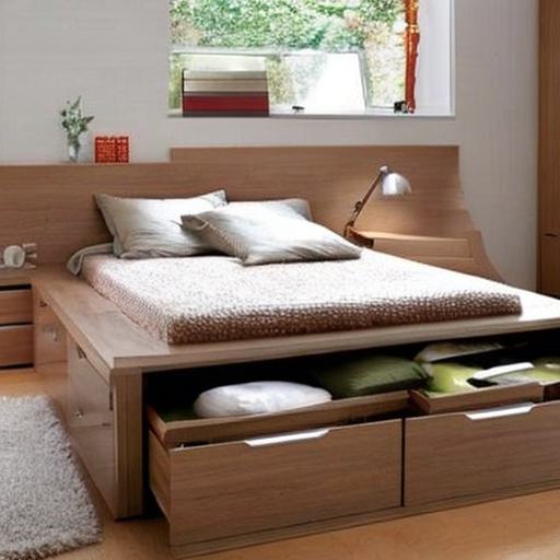 under bed storage Creative storage solutions for bedrooms