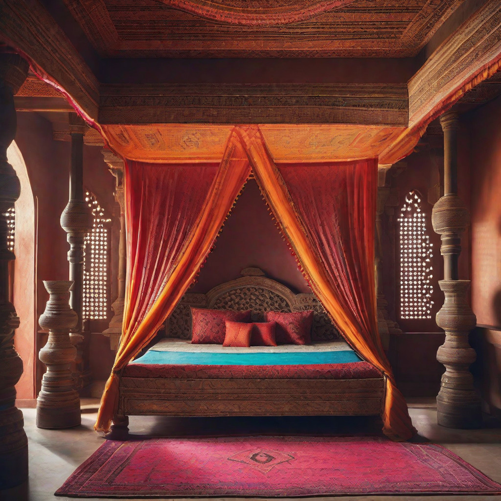 Rajasthani-inspired bedroom decor ideas