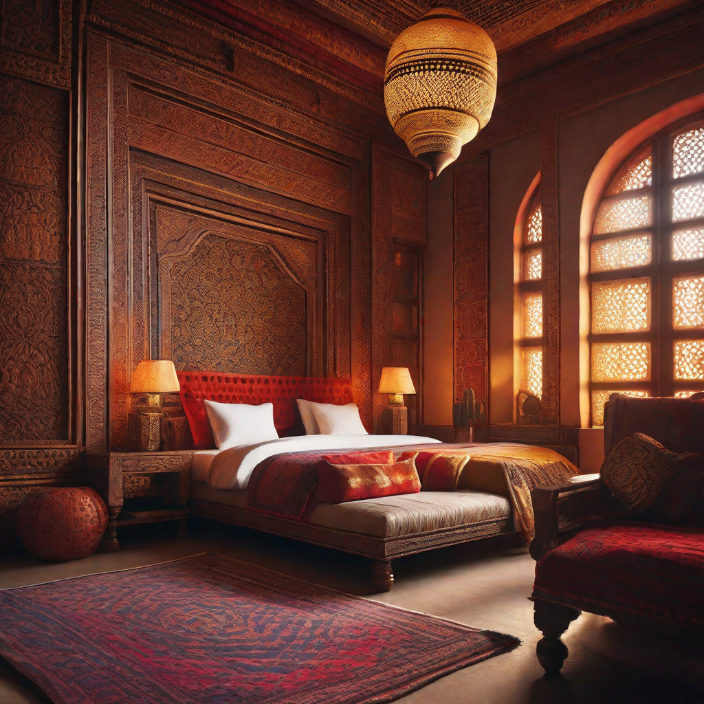 Rajasthani inspired bedroom decor