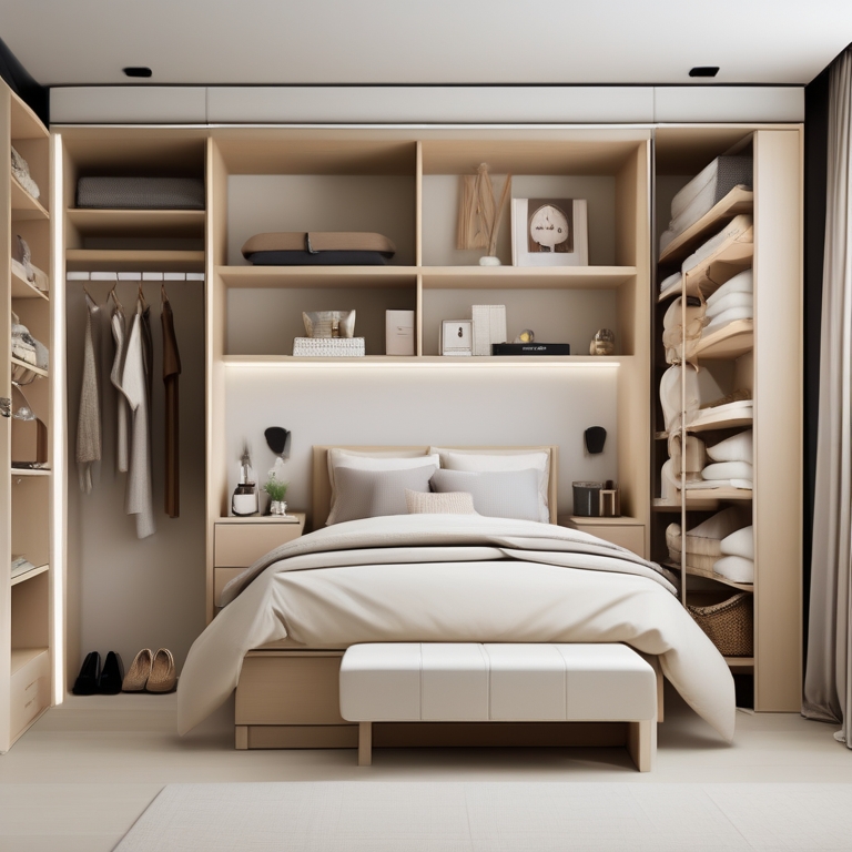 small bedroom organization ideas