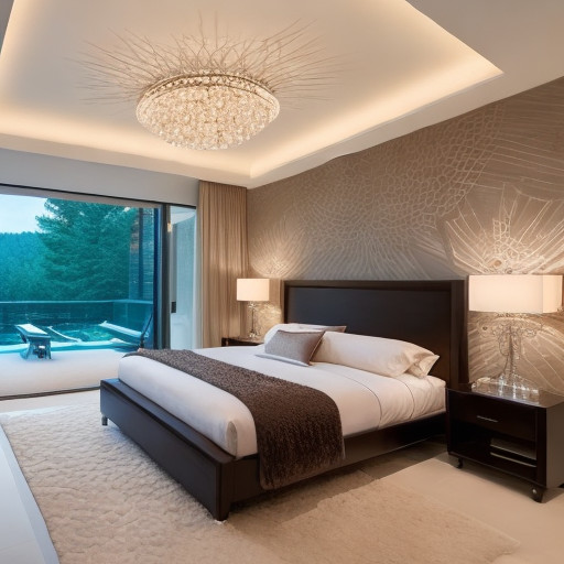 false ceiling lights design for bedroom