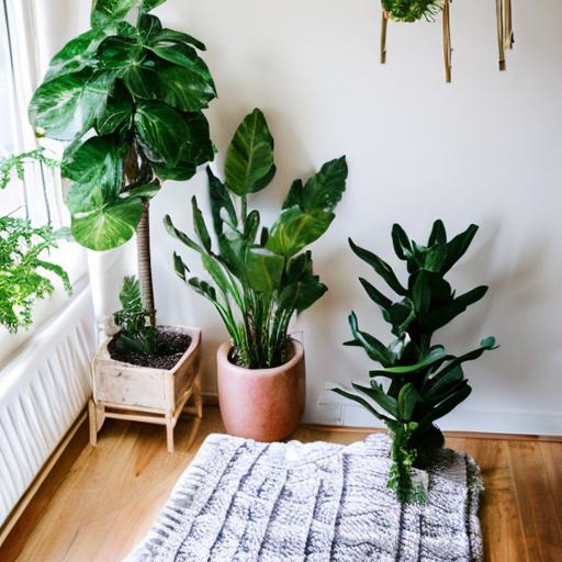 arrange plants for budget friendly bedroom makeover