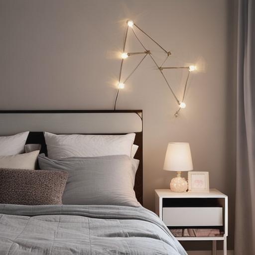 lighting for budget friendly bedroom makeover