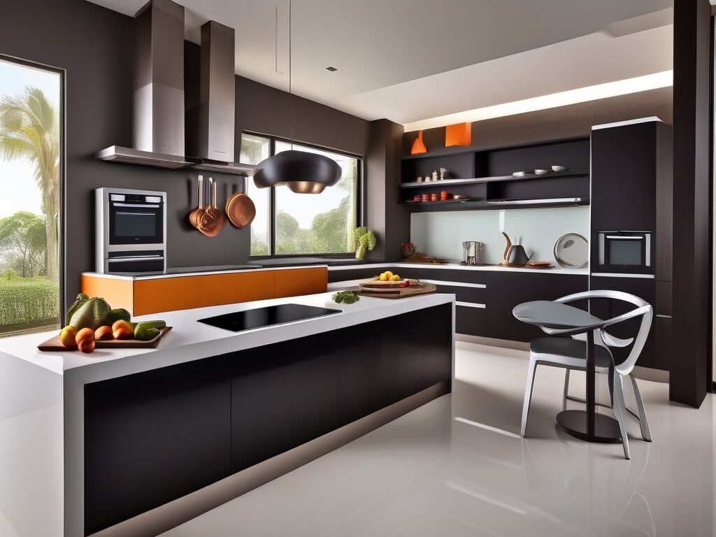 modern kitchen in India