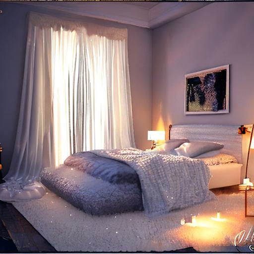 ambient romantic bedroom lighting ideas