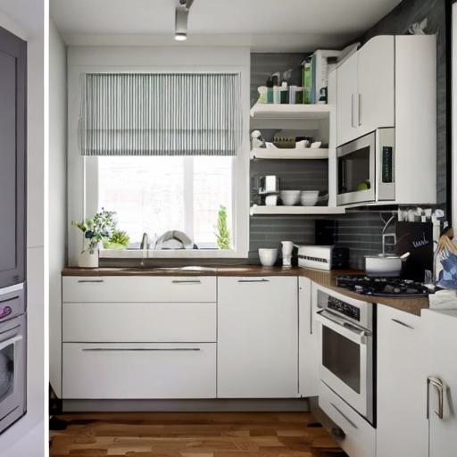 kitchen interior design for small space in India