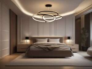 ceiling light in bedroom