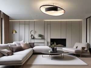ceiling light in living room