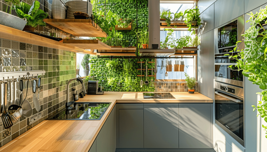 sustainable and Eco-friendly kitchen decor ideas in India