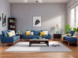 modern sofa set design