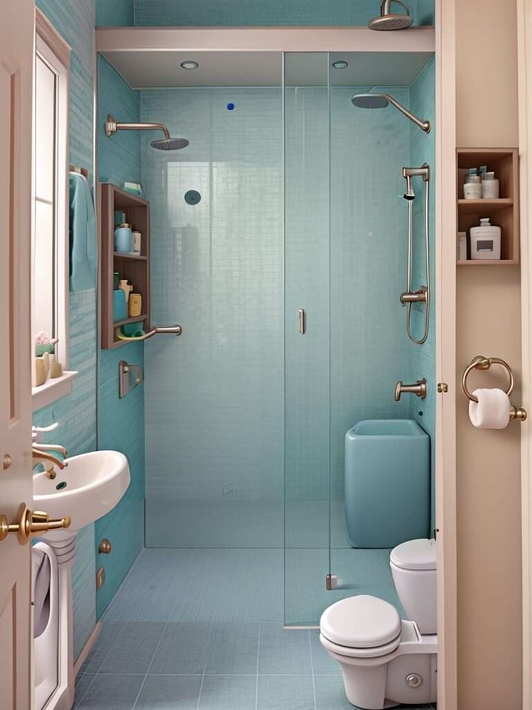 bathroom design small space solution