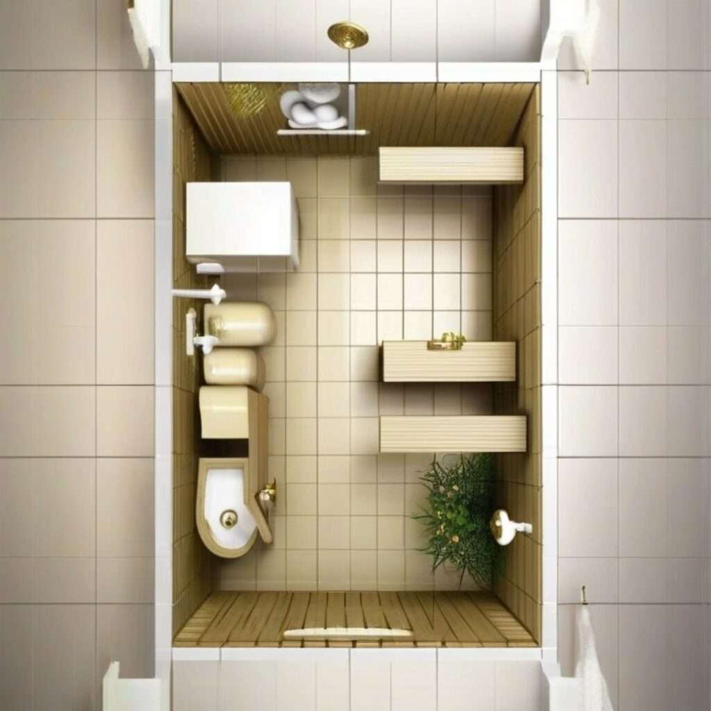 bathroom design small space formula