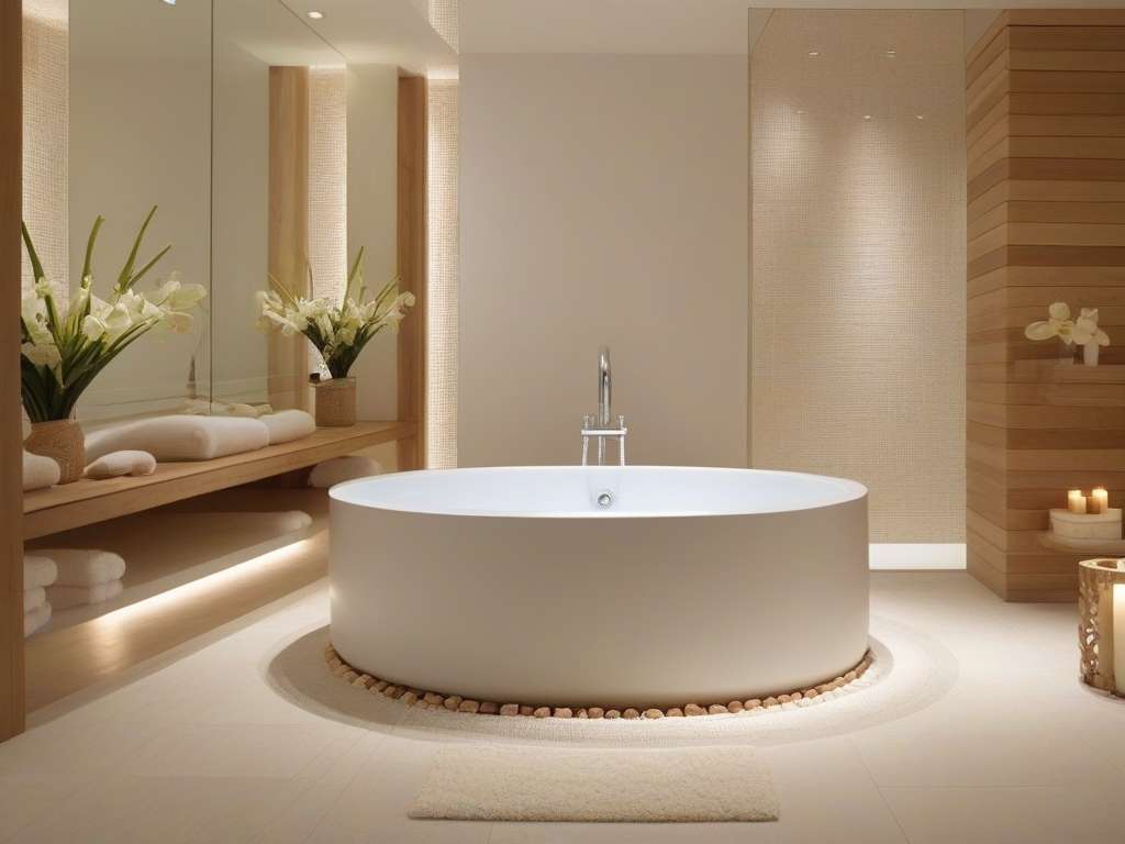 spa like bathroom design for home