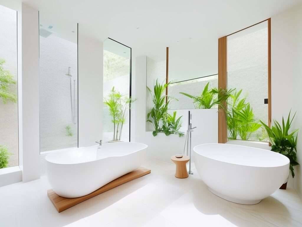 spa-like bathroom decor