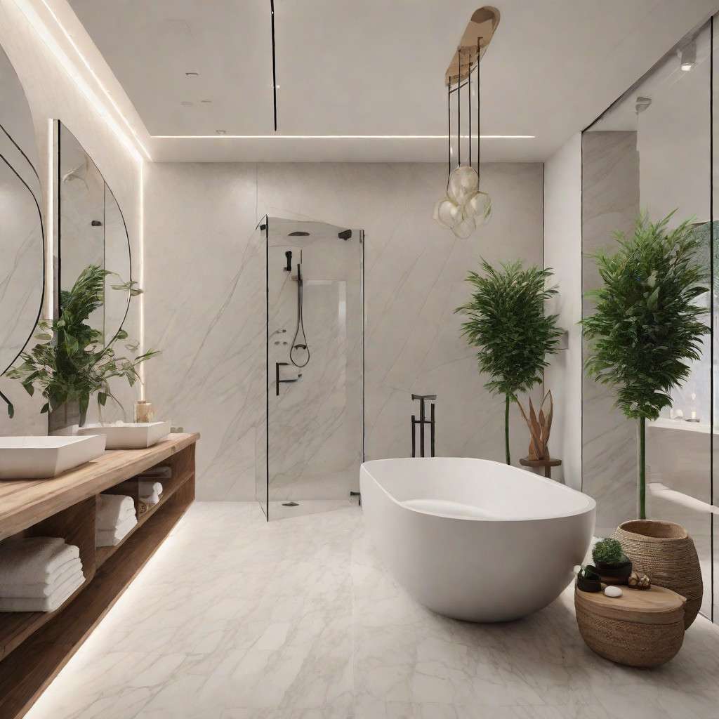 spa-like bathroom design