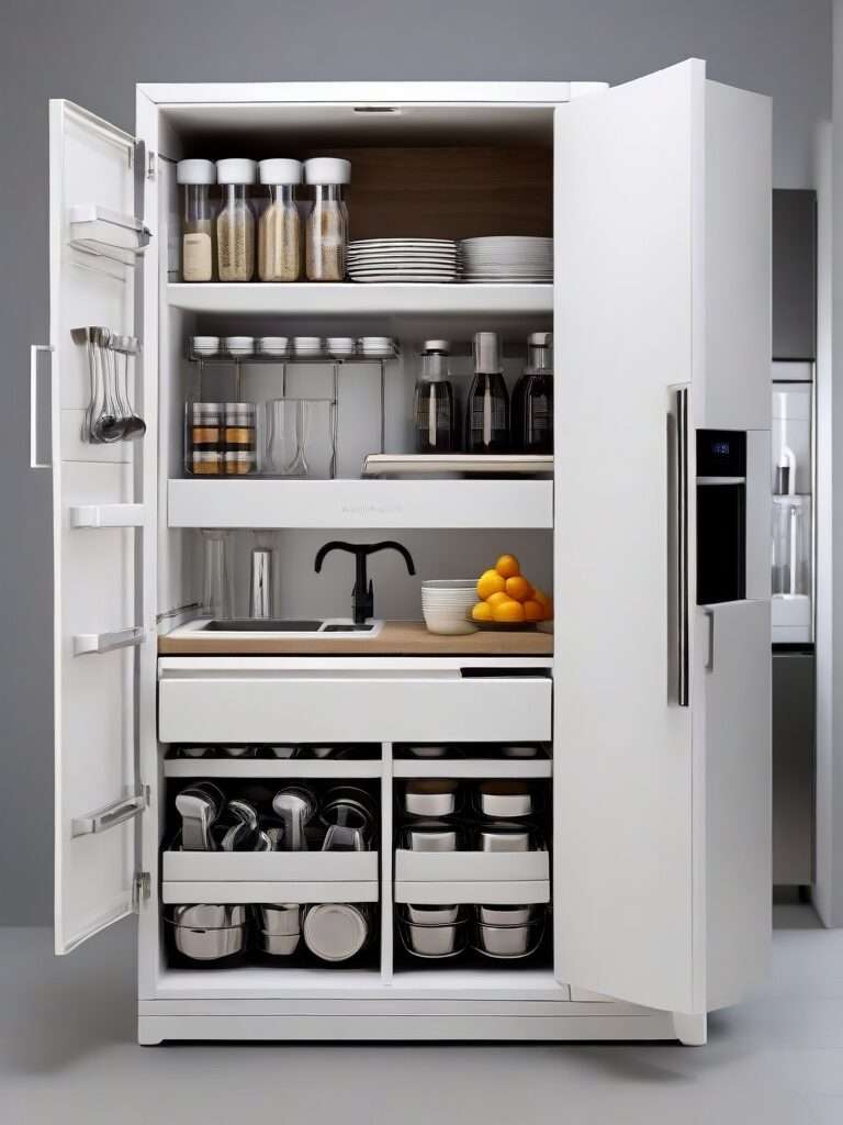 Space saving ideas for small kitchen in India
