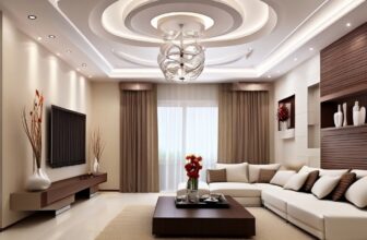 Living room Hall fall ceiling design