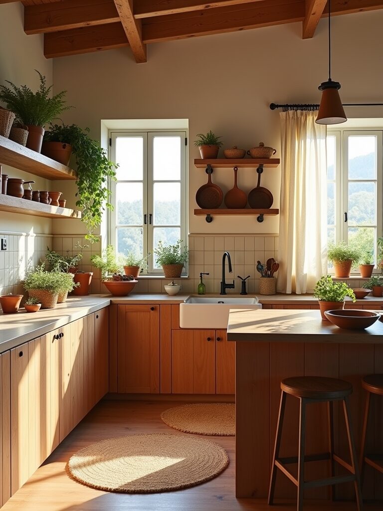Earthy Tones Color in Your Kitchen Cabinet design