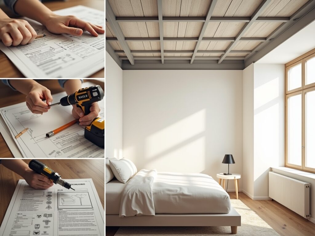 Step-by-Step Guide to Installation of Down Ceiling For Your Bedroom