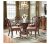 Aarsun Woods brand Teak Wood finish Dining Table set