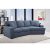 Best furniture Living Room Modern Corner Sleeper Sofa Set