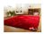 GOOD PRICE Solid Carpet For Living Room And Hall (Red Maroon, Polyester & Polyester Blend, 4 x 6 Feet)