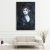 Inephos Framed Canvas Painting – Beautiful Lady Self Portrait Art Wall Painting for Living Room, Bedroom, Office, Hotels, Drawing Room (85cm X 55cm)