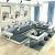 QUALITY ASSURE FURNITURE Roland 9-Seater Fabric Sofa Set with 4 Puffy (White and Grey Standard Size)