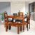 Ramdoot Furniture Wooden Dining Table 4 Seater Dinning Table by Sheesham Wood