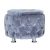 SAJID PUFFS Puffy Wooden Cushioned Sitting Stool (3XL, Grey)