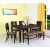 6 Seater Solid Wood Dining Set With Chairs and Bench from @home by Nilkamal